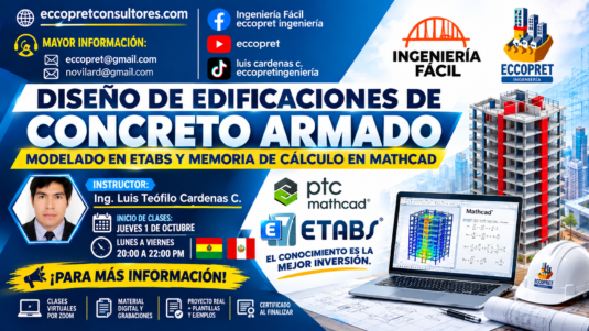 CLASE#1 DISEÑO DE EDIFICACIONES DE CONCRETO ARMADO  MATHCAD